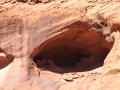 One of many caves with Anasazi structures