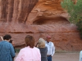 Bobby with a group at the Kokopelli Cave