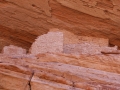 A detail of one of the many Anasazi structures seen throughout the Canyon